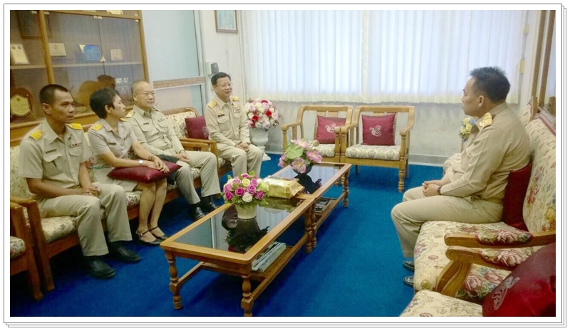 ﻿ผู้บริหารกรมบังคับคดีใน 3 จังหวัดชายแดนภาคใต้เข้าเรียนพบเลขาธิการ ศอ.บต.